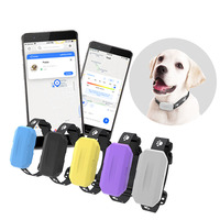 Collar Electrónico Inteligente Oumi para Mascotas con GPS Antipérdida, Material de PC 4G, Modelo OPD01, Rastreador para Perros y Gatos