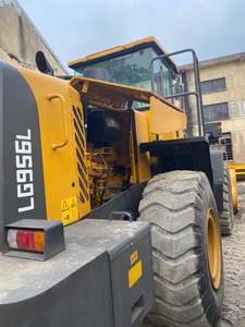 Chargeuse sur pneus SDLG LG956L d'occasion 2023 avec moteur Weichai, pompe et moteur hydrauliques MOOG, charge nominale de 17 tonnes - Marque chinoise en stock - Product Image 5