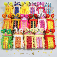 Marionnette de danse du lion chinois traditionnelle M950, jouet artisanal fait main, ornement artisanal populaire, cadeau culturel pour la décoration du Nouvel An