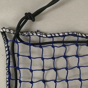 ตาข่ายบรรทุกสินค้าพร้อมแถบสีเขียว UV ขนาด1.6*3ม. พร้อมเครื่องหมายมุมและเชือกยางยืด - Product Image 3