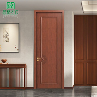 Portes intérieures à cadre plat pour salles de bain, maisons au design moderne, hôtels et maisons à ossature en dalle, avec cadres de style français