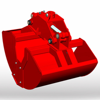 Hydraulischer Klappgreifer, Starke Rotation für Bagger