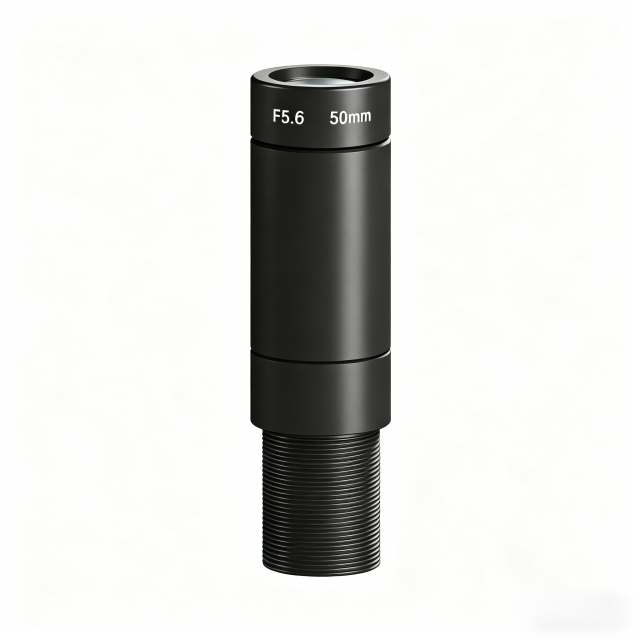 50mm M12 S Mount 6MP Machine Vision Lens  Manual Iris CRA Low Distortion F5.6 F7 F8 F11 2/3'' Sensor FA Industrial Camera Lens