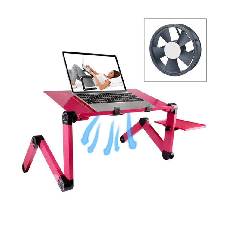 SUPPORTO PC CON VENTOLA PORTATILE TABLET LAPTOP BASE PIEGHEVOLE