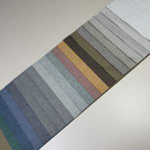 Tissu occultant classique à motif en arête de poisson, 100 % occultant, tissu cationique bicolore pour rideaux - Product Image 2