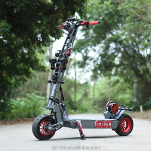 R.M.T AKW 8000W 72V40Ah สกู๊ตเตอร์ไฟฟ้าสองล้อทรงพลัง โครงสร้างอลูมิเนียมอัลลอยด์ ระบบกันสะเทือนเต็มรูปแบบ เบรกดิสก์ไฮดรอลิก - Product Image 5