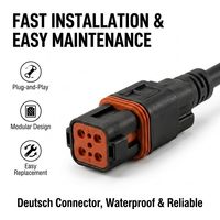 Luz de Trabajo para Excavadora LiuGong 915E 920E 936E 950E, Sistema de Iluminación para Equipos de Minería Industrial de Uso Pesado