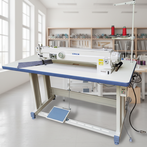 Machine à <span class=keywords><strong>coudre</strong></span> automatique RN-1583D à bras long et articulation en Z pour la couture de tentes et de matériaux de tente en forme de losange - Product Image 1