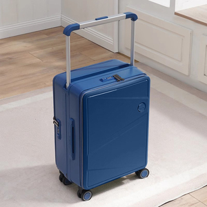Ensemble <span class=keywords><strong>de</strong></span> valises rigides <span class=keywords><strong>de</strong></span> luxe en PP écologique 20/25 pouces, 4 roues pivotantes à 360°, serrure TSA, légères, bagage cabine pour voyages d'affaires - Product Image 3