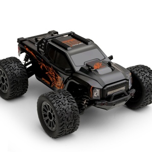 WLtoys SJY-164018 Camion monstre tout-terrain RC à échelle 1:16 avec éclairage LED, 4 roues motrices, moteur brossé 390, 2,4 GHz, 80 m, métal, prêt à rouler - Product Image 4