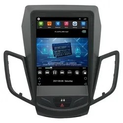 Máy Phát <span class=keywords><strong>Dvd</strong></span> 2 Din Màn Hình Dọc Cho Xe Hơi Tesla Thiết Bị Định Vị Gps Đài Phát Thanh Xe Hơi Android Cho Ford <span class=keywords><strong>FIESTA</strong></span> 2009-2016 - Product Image 4