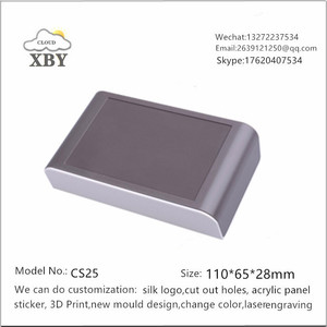 Moniteur Shenzhen boîtier d'équipement électronique boîtier en matériau ABS 110*65*28mm boîtier de bureau <span class=keywords><strong>CS25</strong></span> - Product Image 4