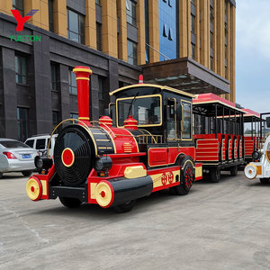 Tren Turístico Divertido sin Rieles, Mini Tren Eléctrico Diésel para Carretera, Fabricante de Trenes a Precio Económico, en Venta - Product Image 4