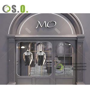 Negozio di abbigliamento boutique di moda personalizzato interior design per la decorazione del negozio di abbigliamento da <span class=keywords><strong>uomo</strong></span> - Product Image 3