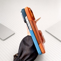 Fundas de Lujo para iPhone con Diseño de Fibra de Carbono, Resistentes a Impactos