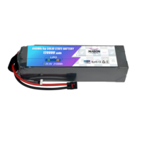 Batterie solide à très haute tension jusqu'à 420 Wh/Kg, 23,7 V 6S 120000 mAh, batterie Lipo QS-8S pour drone multirotor lourd