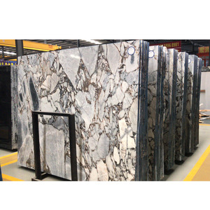 Tấm đá cẩm thạch SH STONE GX Galaxy Blue <span class=keywords><strong>Exotic</strong></span> Grey Ocean Storm dùng làm mặt bàn, gạch lát sàn, ốp tường, v.v. - Product Image 1