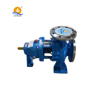 Pompe à eau centrifuge monophasée à aspiration axiale à grand débit pour l'irrigation agricole, entraînée par un moteur diesel