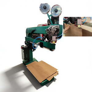 Machine d'emballage pour boîtes ondulées à bordure cousue, avec système de clouage décalé long-court personnalisé - Product Image 2