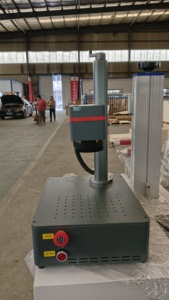 Mini machine de marquage laser à fibre FDF-10 20W/30W/50W Original EZCAD Double point rouge SG7110 Galvo tête de banc haute nouveau DXF - Product Image 3