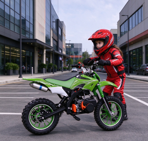 Mini Moto da Cross 49cc per Bambini, Moto da Fuoristrada a Benzina, Regalo Ideale per Bambini, Gara all'Aperto - Product Image 4