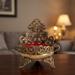 Escultura Étnica Única de Latón para Decoración de Suelos, Urli Decorativa, Diseño Art Deco, Ecológica y Duradera, Ideal para Fiestas, Directo de Proveedor Indio - Product Image 2