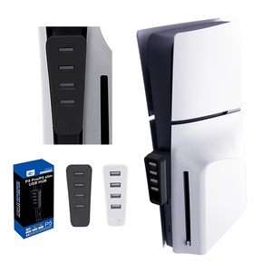 Accessoire d'extension de hub USB <span class=keywords><strong>4</strong></span>-en-<span class=keywords><strong>1</strong></span> haute vitesse en gros pour PS5 <span class=keywords><strong>Pro</strong></span> et <span class=keywords><strong>PlayStation</strong></span> 5 Slim/<span class=keywords><strong>Pro</strong></span> Console USB haute vitesse <span class=keywords><strong>4</strong></span> ports - Product Image 1