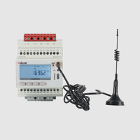 Acrel ADW300 LoRaWAN IoT Compteur d'énergie sans fil certifié CE IEC LV avec 4G/WiFi pour la rénovation d'usine triphasé