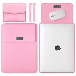 Bolsa de ordenador portátil para 2022 <span class=keywords><strong>2021</strong></span> <span class=keywords><strong>Huawei</strong></span> <span class=keywords><strong>Matebook</strong></span> 16 D14 <span class=keywords><strong>D15</strong></span> 14S 13S funda con forro de cuero PU para Honor MagicBook 14 15 16 X14 X15 funda - Product Image 1