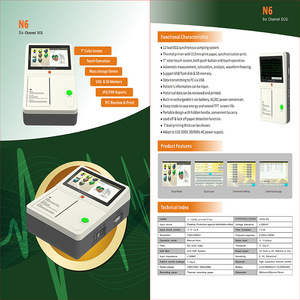 Appareil ECG automatique portable avec batterie intégrée pour la surveillance de tout le corps, certifié CE, instrument de classe II - Product Image 4