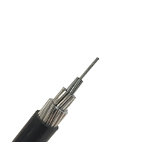Cable Aislado Aéreo ACSR JKLGYJ 0.6/1kV 185/25 XLPE Resistente a Rayos UV IP54 Retardante de Llama Clase C para Redes Rurales de Bajo Voltaje