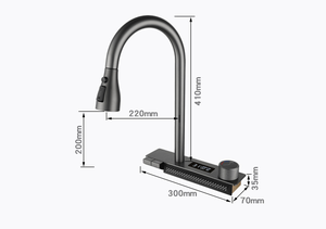 Lavello da <span class=keywords><strong>Cucina</strong></span> Singolo in Acciaio Inox, Rettangolare Nero Nano, Lavello Moderno per <span class=keywords><strong>Cucina</strong></span> - Product Image 3