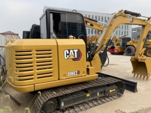 พร้อมใช้งาน รถขุดมือสอง CAT 306E2 ขนาด 6 ตัน แบบตีนตะขาบ สำหรับงานปรับปรุงทางข้างทางเดินและขนส่งขยะ - Product Image 1