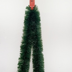 Bán buôn trang trí Giáng sinh màu xanh đậm Băng <span class=keywords><strong>tinsel</strong></span> Garland cho cây giáng sinh treo - Product Image 1