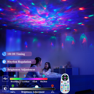<strong>2025</strong> New Cross-Border Custom <strong>Bluetooth</strong> <strong>Speaker</strong> - Wireless Charging Night Light Bedside Table Lamp, RGB Atmosphere Wireless Audio - Product Image 2