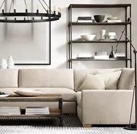 Sofá Seccional Sassanid, Gran Oferta, Minimalista, Súper Cómodo, de Lujo, para Sala de Estar, con Chaise Longue y Asiento de Banco