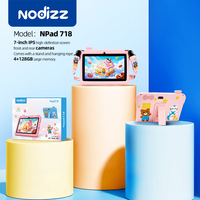 Tablet PC Anak Npad718 Smart 7 Inch Android MTK WiFi 4G dengan Aplikasi Edukasi dan Pelindung Anti Jatuh
