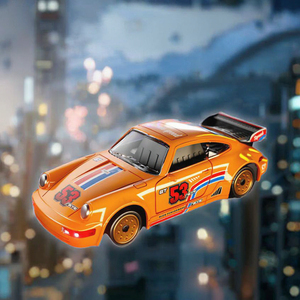 Dwi Dowellin 1/43 Scale RC Drift Alloy Car 2.4G 4WD 4-Channel Full Proportional Control Electric Racing Car USB <b>Cable</b> 30M Range - Product Image 3