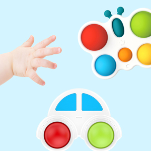 Nouvelle tendance enfants jouet sensoriel Silicone PoP conseil sans BPA <span class=keywords><strong>Montessori</strong></span> jouet d'apprentissage divers Styles jouet intellectuel pour tout-petit - Product Image 6