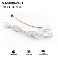 Interrupteur tactile LED pour miroir 12V 1A 12W, bouton unique, intensité variable, changement de température de couleur (CCT) avec mémoire de coupure de courant pour miroirs de courtoisie, OEM disponible