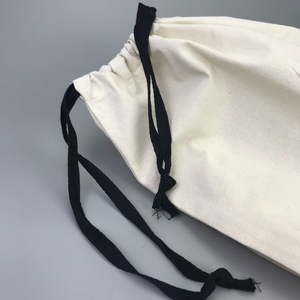 Sac cadeau en toile de coton personnalisé avec cordon de serrage, pochette réutilisable en plastique pour bijoux, emballage anti-poussière pour chaussures avec cordon de serrage - Product Image 3