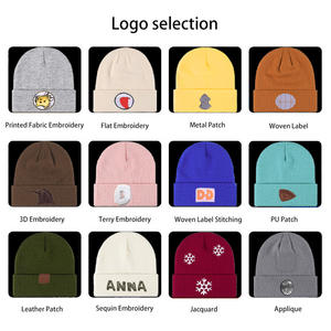 Bonnet tricoté personnalisé Lanhai avec logo – Bonnet d'hiver en acrylique de haute qualité avec logo sur mesure - Product Image 6