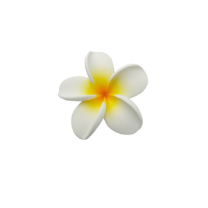 Angelina Rhinestone Frangipani Flower Claw Clip 8Cm Hair Accessory For Women - Product Image 1