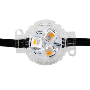 Éclairage extérieur intelligent RGBW 24V 50 pieds 100 pieds, classé IP68, lumières LED permanentes pour les fêtes, les hôtels, les maisons, les lumières de Noël en extérieur - Product Image 3