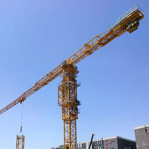 Grúa Torre de Plataforma Plana DAHAN QTZ500(8530) con Capacidad de Elevación de 25 Toneladas, Momento de Elevación de 500t.m, Altura Máxima de Elevación de 350m, Uso en Construcción, Caja de Cambios - Product Image 1