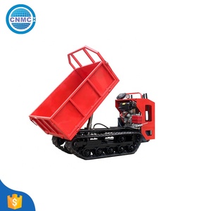 Прямые поставки с завода: 1-тонный мини-погрузчик на гусеничном ходу, самосвал с высоким углом наклона, гидравлический мини-гусеничный думпер для транспортировки - Product Image 2