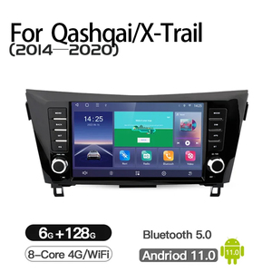 Autoradio multimédia Android 11 9 "pour <span class=keywords><strong>Nissan</strong></span> <span class=keywords><strong>Qashqai</strong></span> J11 X-Trai T32 Rogue Dualis 2013-<span class=keywords><strong>2019</strong></span> BT <span class=keywords><strong>Carplay</strong></span> - Product Image 2