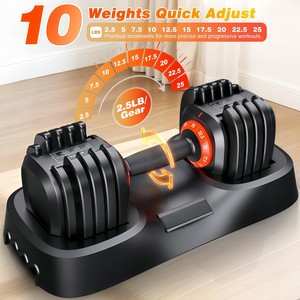 CZFIT Gym Equipment Fitness Workout Wholesale Adjustable <b>Dumbbell</b> Free Weights Set 50kg 40kg 30kg 24kg 10kg 90lbs - Product Image 2
