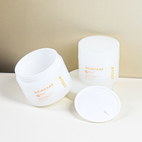 Pots en plastique PP écologiques 50g 100g vides pour crème, cosmétiques, crème visage, beurre corporel, lotion de soin, crème contour des yeux