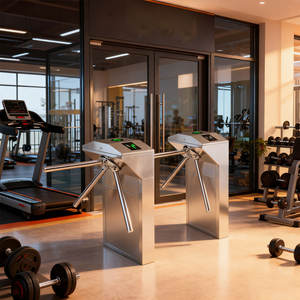 Турникет-трипод из нержавеющей стали 304 для спортзалов, прямые поставки с завода - Product Image 4